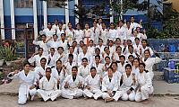 Group Photograph of Karate Course