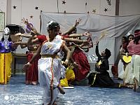 Cultural activity performed by the students