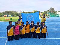 Team SIPEW, Hastings House at SAI Campus Saltlake Kolkata in University Athletics Championship 2022